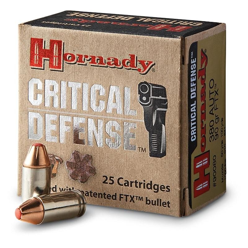 Náboj .45 AUTO HORNADY 185gr/12g FTX CRITICAL DEFENSE