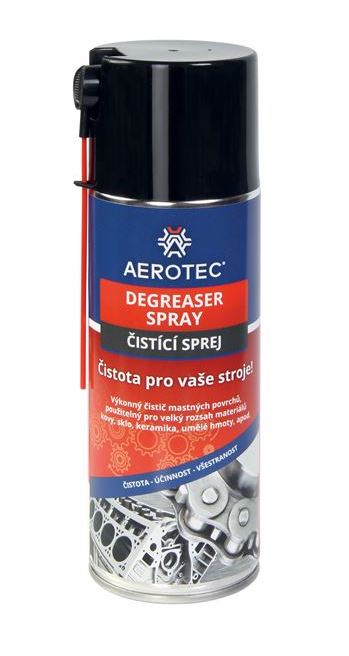 AEROTEC® DEGREASER SPRAY, 400ml - čistiaci prostriedok