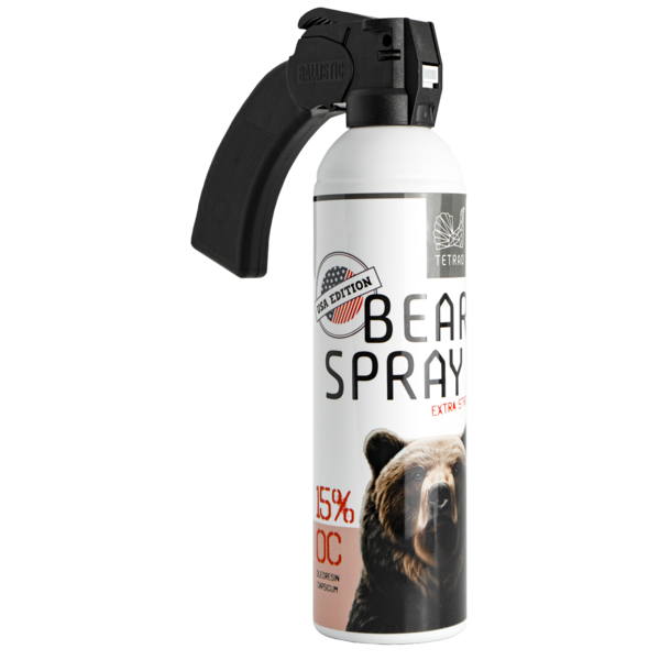 Obranný sprej proti medveďom TETRAO Bear Spray USA edition 400ml
