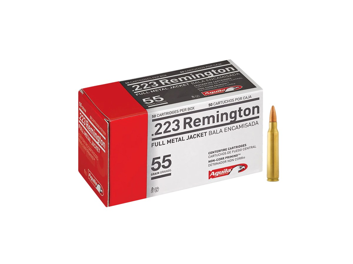 Náboj .223Rem. FMJ AGUILA 55gr/3,56g
