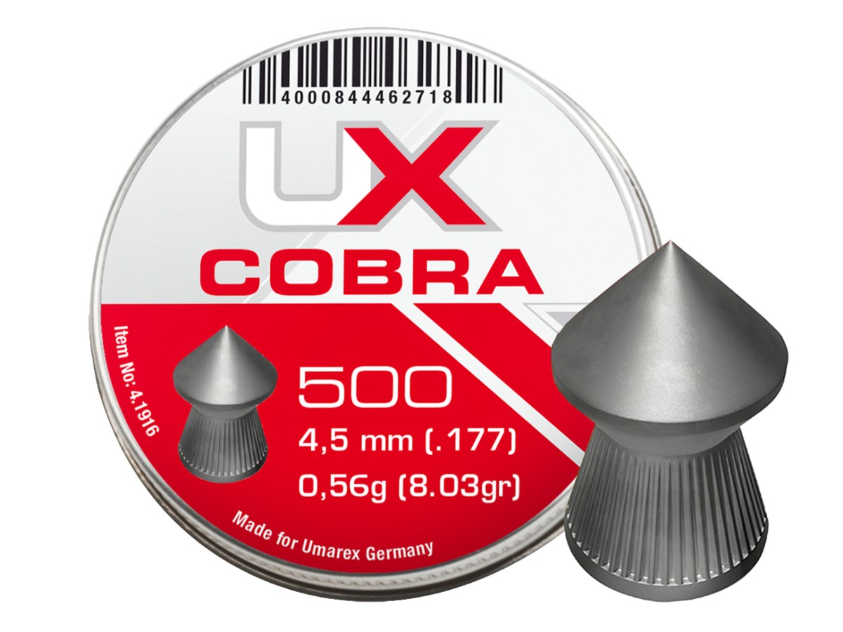 Diabolky Diabolo UX Cobra 4,5mm 500ks