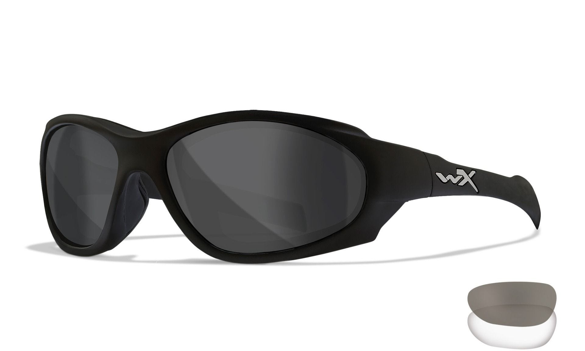Taktické okuliare WILEY X XL-1 AD COMM 2.5 Matte Black Frame, grey/clear 