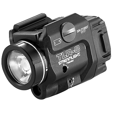 Streamlight TLR-8® kompaktné taktické svietidlo s laserom – 500lm