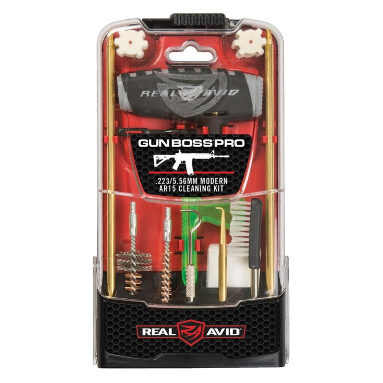 Sada pre čistenie pištolí REAL AVID® GUN BOSS® PRO AR15 CLEANING KIT