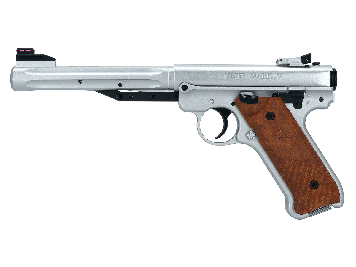 Vzduchová pištoľ RUGER MARK IV Stainless, kal. 4,5mm