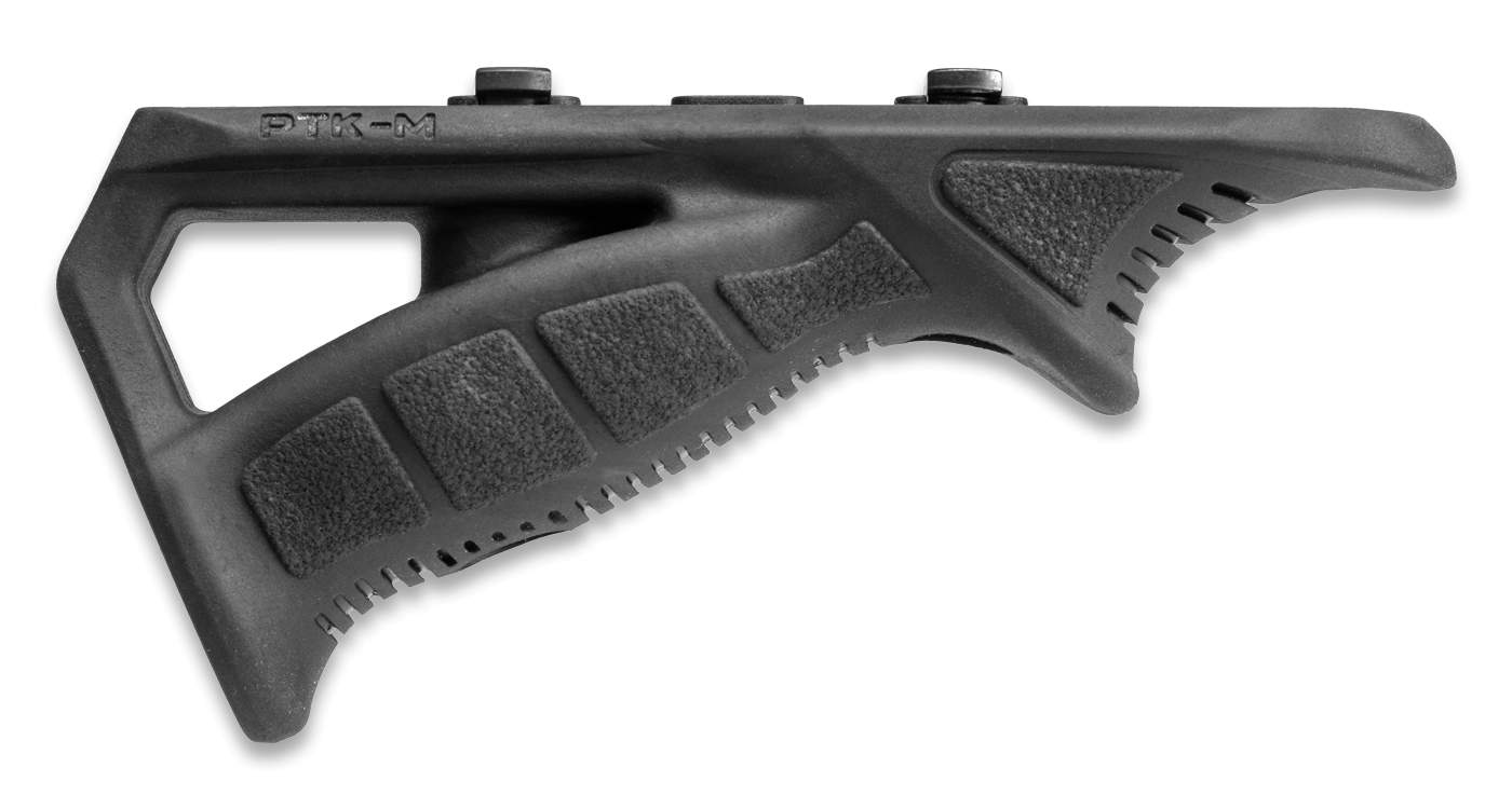 Predná taktická pogumovaná rukoväť FAB Defense PTK-M, M-LOK® , čierna