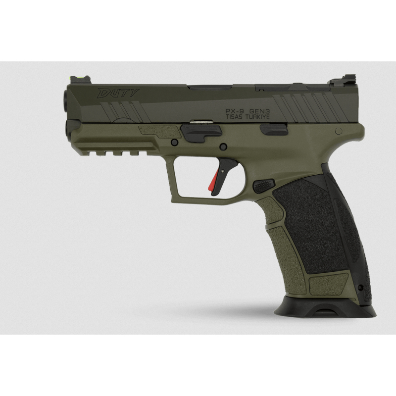Pištoľ TISAS ZIGANA PX-9 GEN3 DUTY, Green DT, kal. 9x19mm