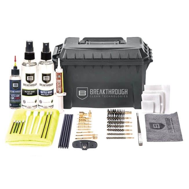 Breakthrough® Ammo Can - Súprava na čistenie – nerezová tyč (.22 cal - 12 gauge)