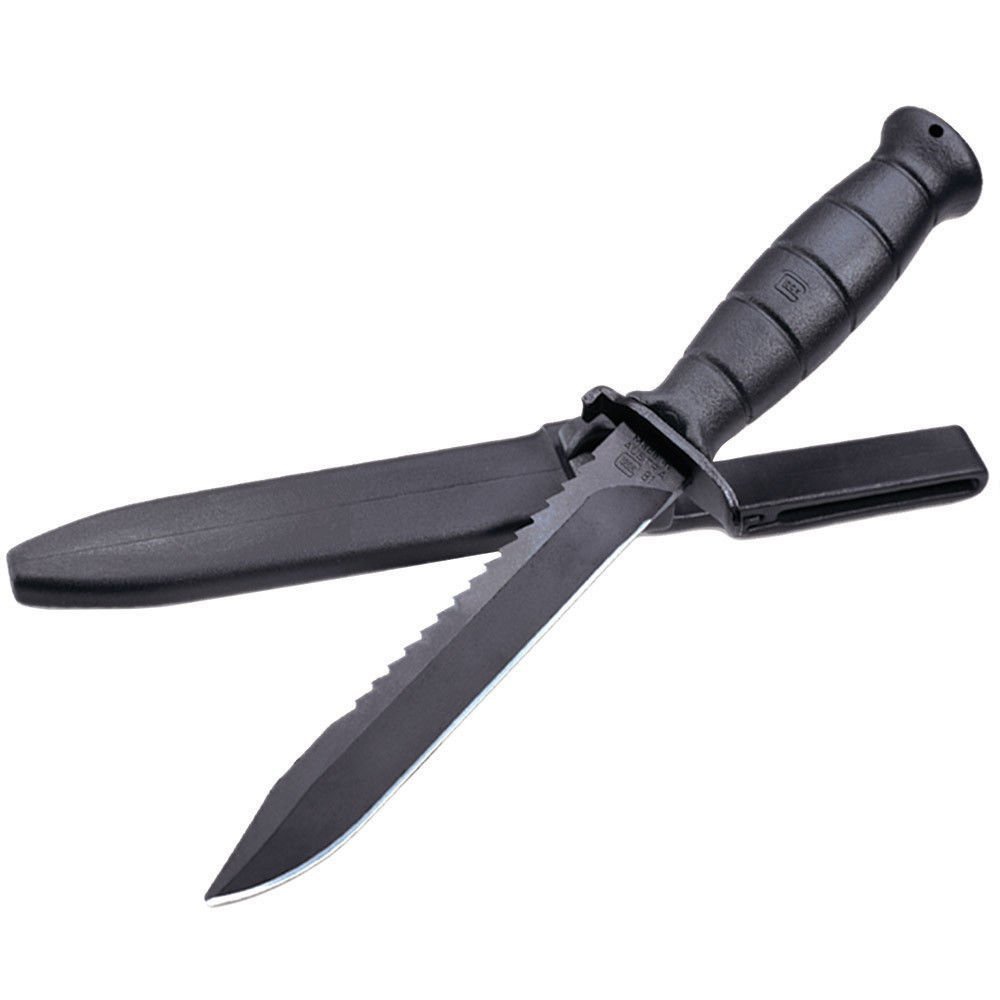 Nôž GLOCK Field Knife FM 81 s pílkou, black 